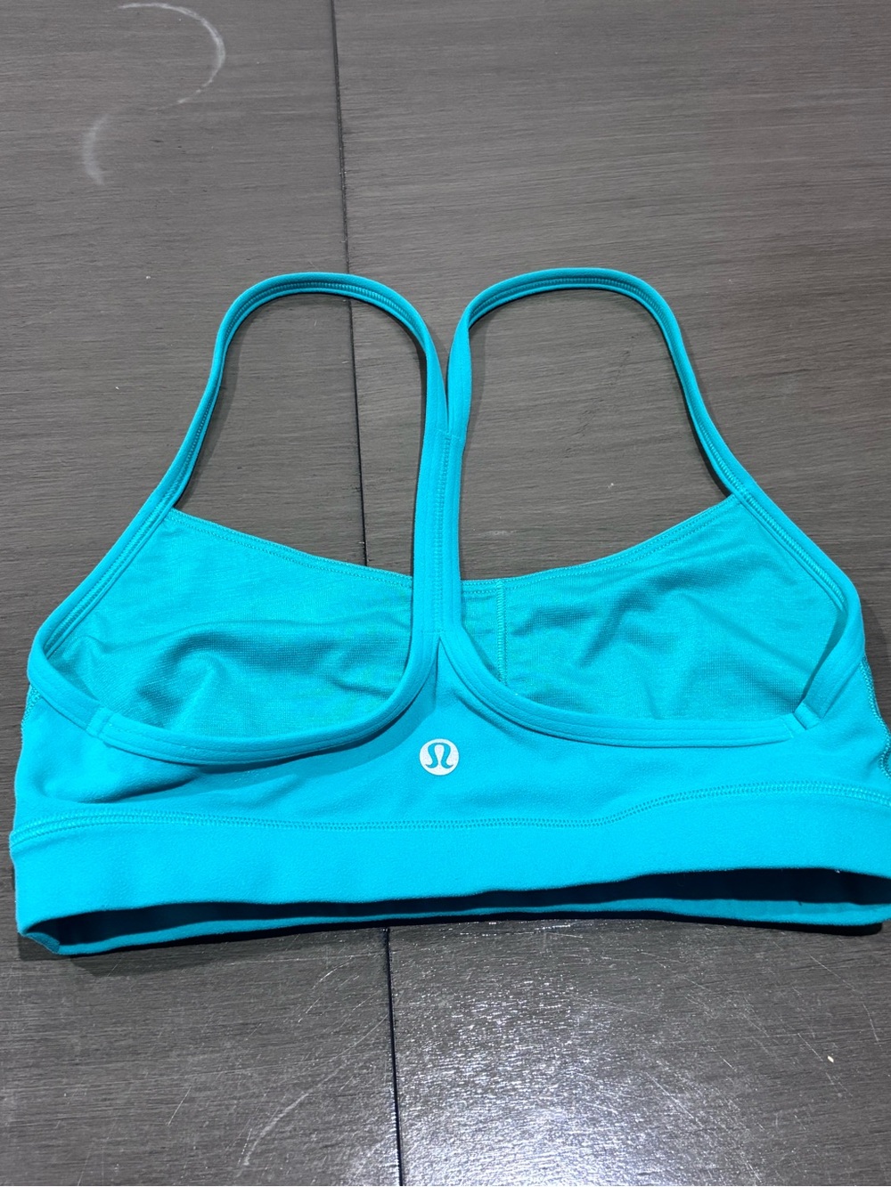 lululemon athletica Teal Blue Thin-Strap Low-Impact Sports Bra